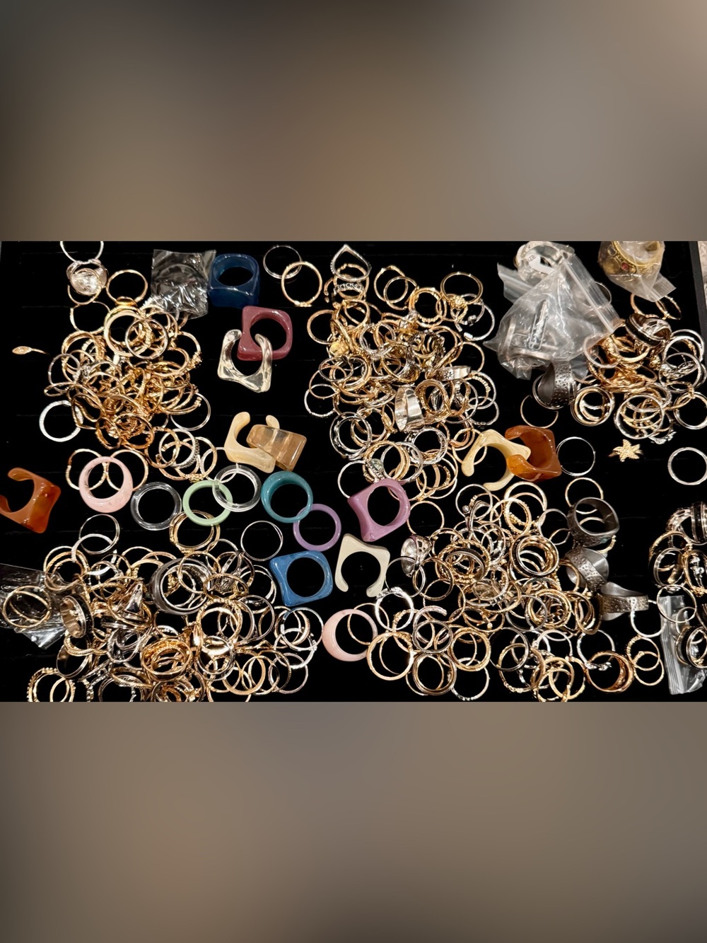 500 Fashion Rings 💍 Mystery Lot | **Dainty Rings - Sizes Mostly 5-8**